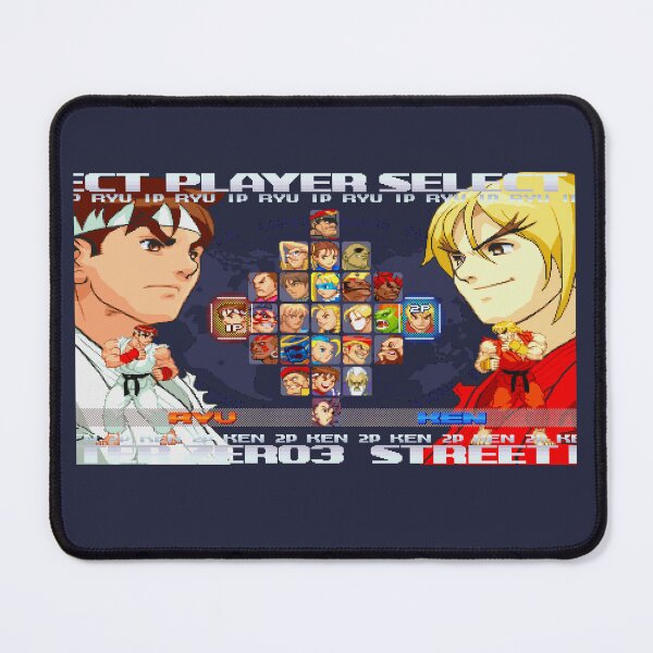 Item preview, Street Fighter Alpha / Zero 3 Character Select Screen Ryu vs Ken designed and sold by retropixels06.