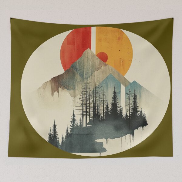Item preview, Modern Geometry: Echoes of 'Stay Wild designed and sold by Ace Apparel  Attire.