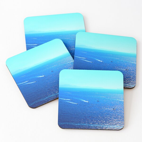 Item preview, View at the Tyrrhenian Sea and boats from Isola di Procida designed and sold by Kristina Drozd.