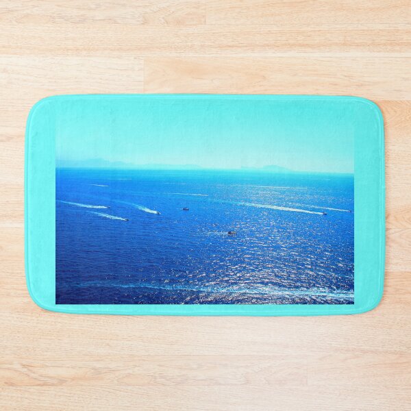 Item preview, View at the Tyrrhenian Sea and boats from Isola di Procida designed and sold by Kristina Drozd.