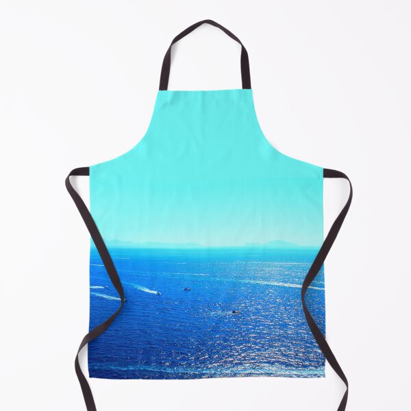 Item preview, View at the Tyrrhenian Sea and boats from Isola di Procida designed and sold by Kristina Drozd.