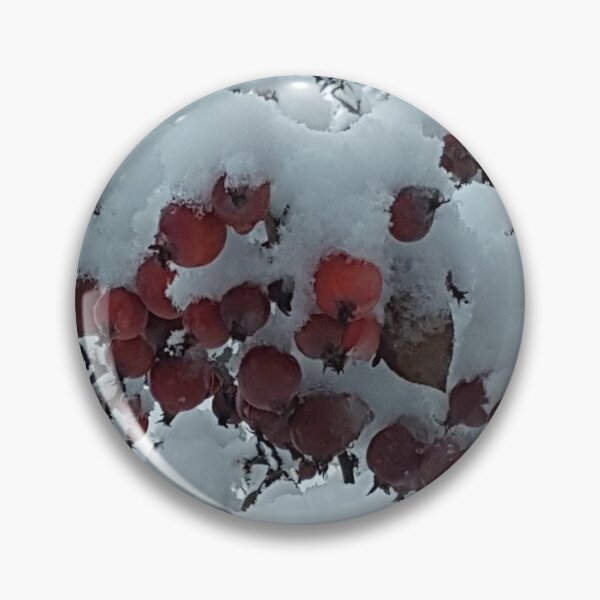 Item preview, Snow-Covered Red Fruit designed and sold by WhiteSoftPetals.