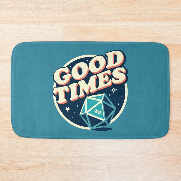 Item preview, Retro Good Times D20 Dice Tabletop RPG designed and sold by pixeptional.