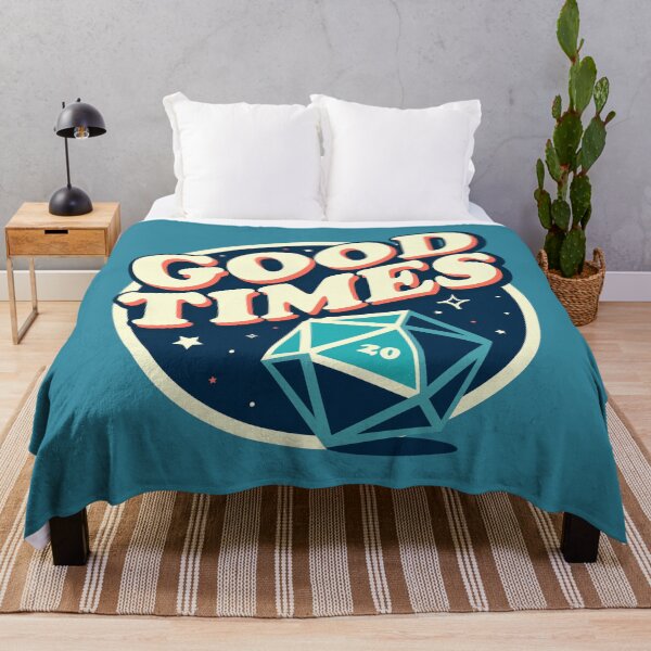 Item preview, Retro Good Times D20 Dice Tabletop RPG designed and sold by pixeptional.
