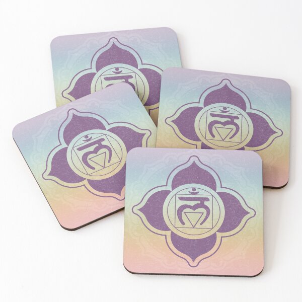 Item preview, Root Chakra Mandala - Rainbow Sorbet + Plum designed and sold by Irene Estelle.