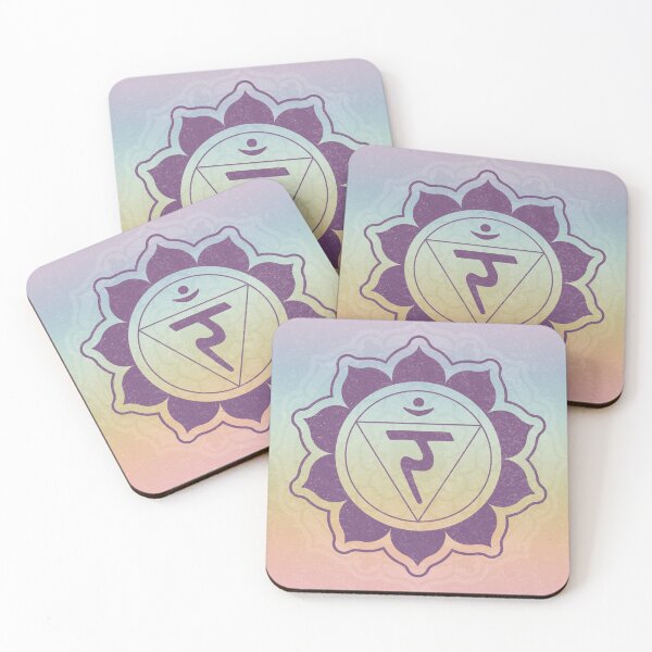 Item preview, Solar Plexus Chakra Mandala - Rainbow Sorbet + Plum designed and sold by Irene Estelle.
