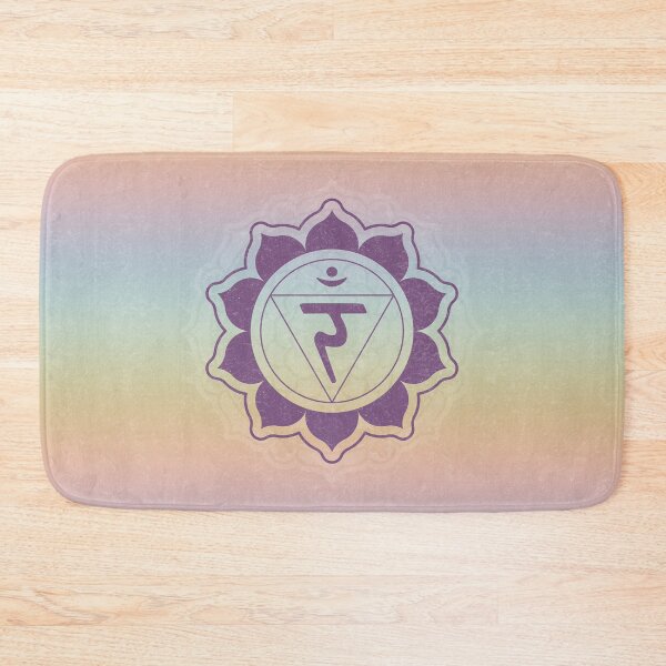 Item preview, Solar Plexus Chakra Mandala - Rainbow Sorbet + Plum designed and sold by Irene Estelle.