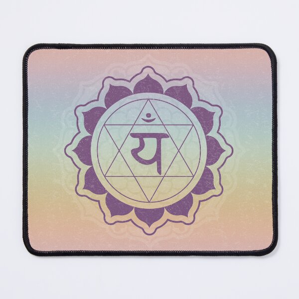 Item preview, Heart Chakra Mandala - Rainbow Sorbet + Plum designed and sold by Irene Estelle.