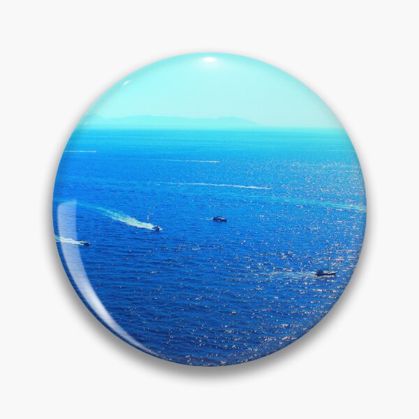 Item preview, View at the Tyrrhenian Sea and boats from Isola di Procida designed and sold by Kristina Drozd.