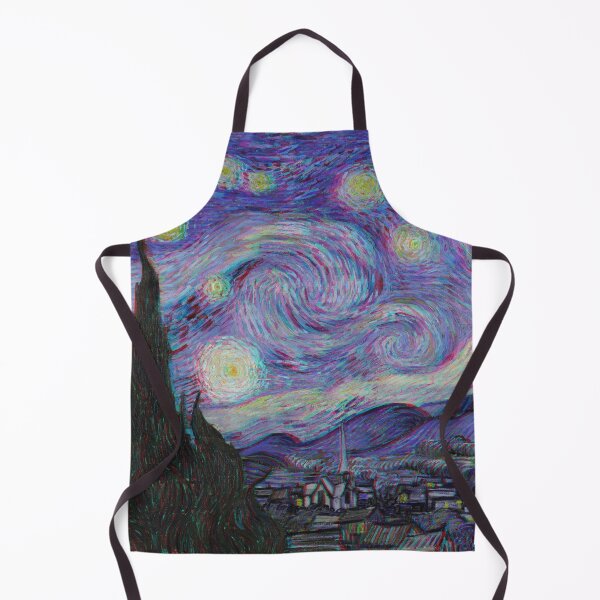 Item preview, Anaglyph 3D Vincent Van Gogh, The Starry Night - Color red cyan designed and sold by Uruguay3Dy360.