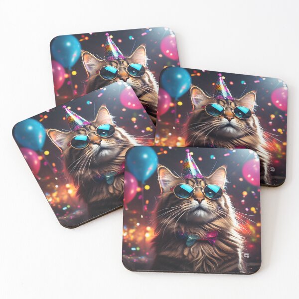 Item preview, PARTY CAT! designed and sold by Raging Woody Designs.