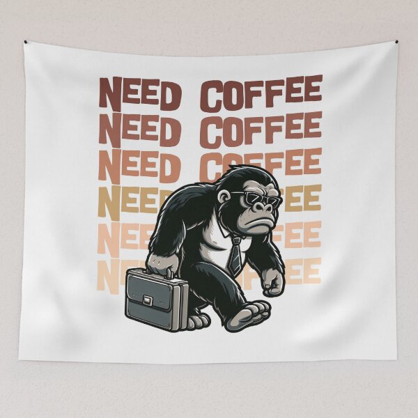 Item preview, Need Coffee - Funny designed and sold by Vector-Artist.