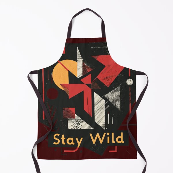 Item preview, Interlocking Shapes: Contemporary 'Stay Wild designed and sold by Ace Apparel Attire.