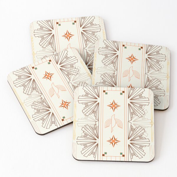 Item preview, Art Deco Dove designed and sold by Kristen-Hero.