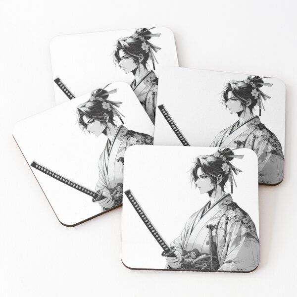 Item preview, Japanese warrior's animation - Best sales in " Manga " category  designed and sold by NovaMode.