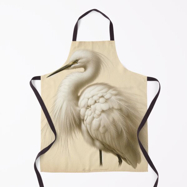 Item preview, Egret in Tropical Miami Fade  designed and sold by FloridaWildOnes.