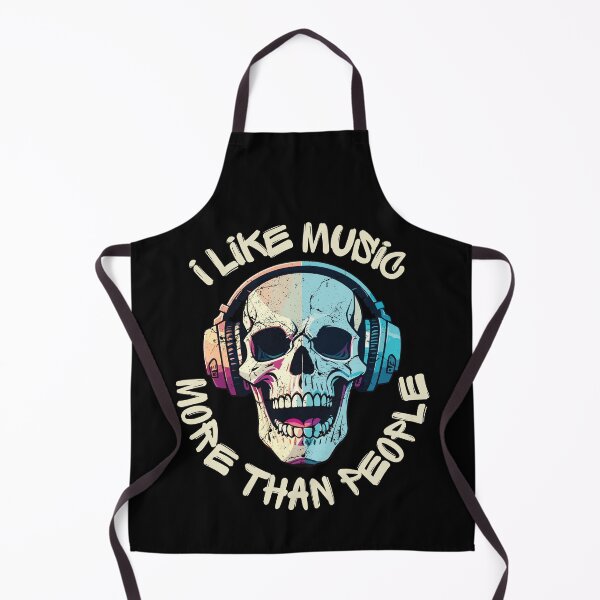 Item preview, I like music more than people designed and sold by Nikki Krishna.