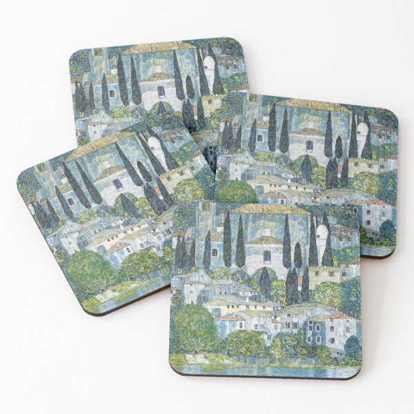 Item preview, Gustav Klimt's Kirche in Cassone (1913) designed and sold by TheHappyK.