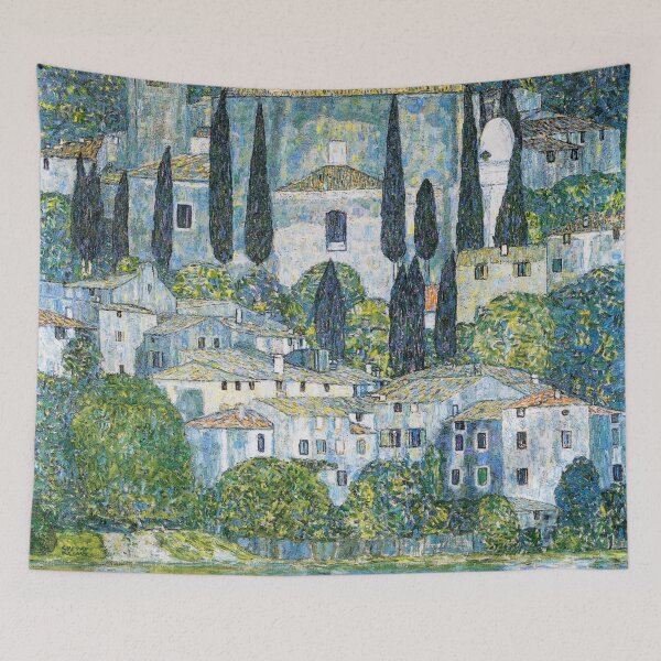Item preview, Gustav Klimt's Kirche in Cassone (1913) designed and sold by TheHappyK.
