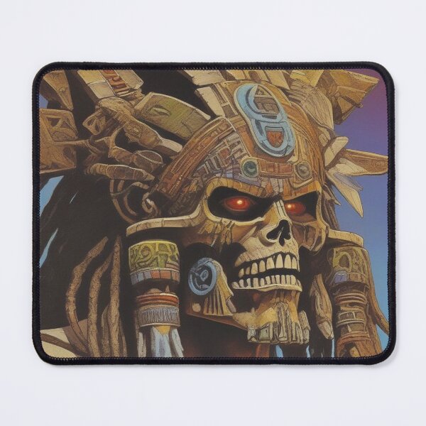 Item preview, Mayan King designed and sold by HeavyMetalGoods.