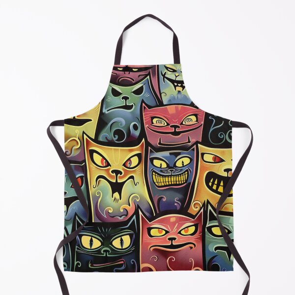 Item preview, Street Cats: Evil Cat Gang Abstract Graffiti designed and sold by Fantasy Masterpiece.
