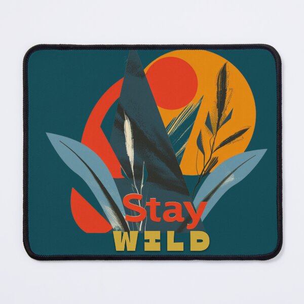 Item preview, Geometry Unleashed: Expressing 'Stay Wild designed and sold by Ace Apparel Attire.