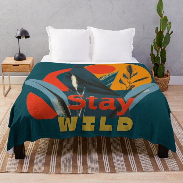Item preview, Geometry Unleashed: Expressing 'Stay Wild designed and sold by Ace Apparel  Attire.