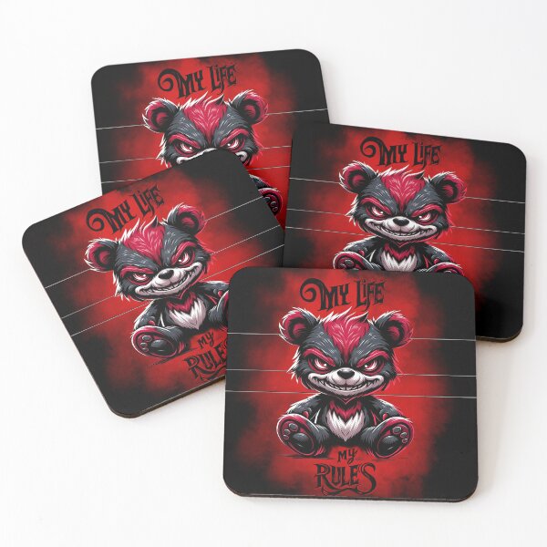 Item preview, Wild Instinct - The Rebellious Bear designed and sold by digistampdesign.
