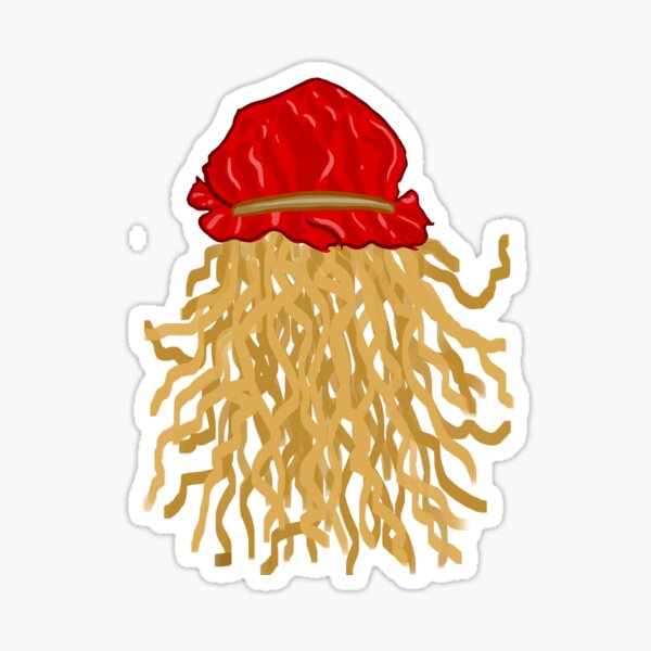 ramen jellyfish Sticker