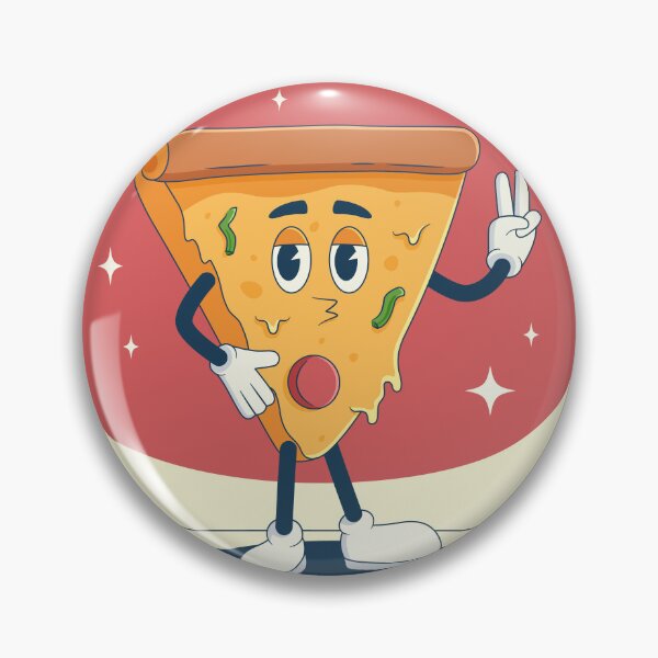 Item preview, Pizza Paradise: Hand-Drawn Pizza Cartoon Illustration designed and sold by hjian8219.
