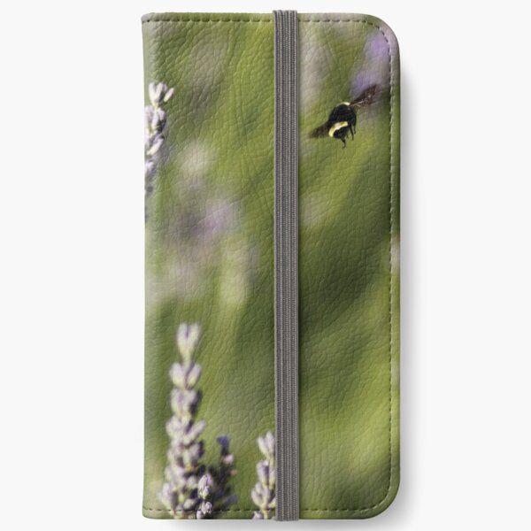 Lavender Bumble iPhone Wallet