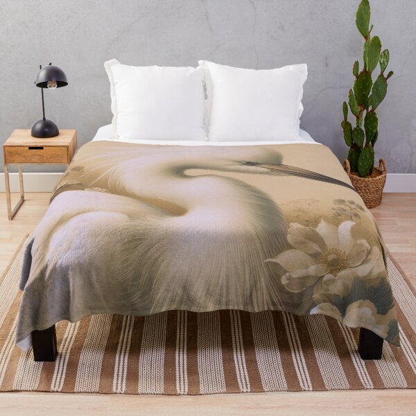 Item preview, Luminescent Egret in Miami Soft Fade  designed and sold by FloridaWildOnes.