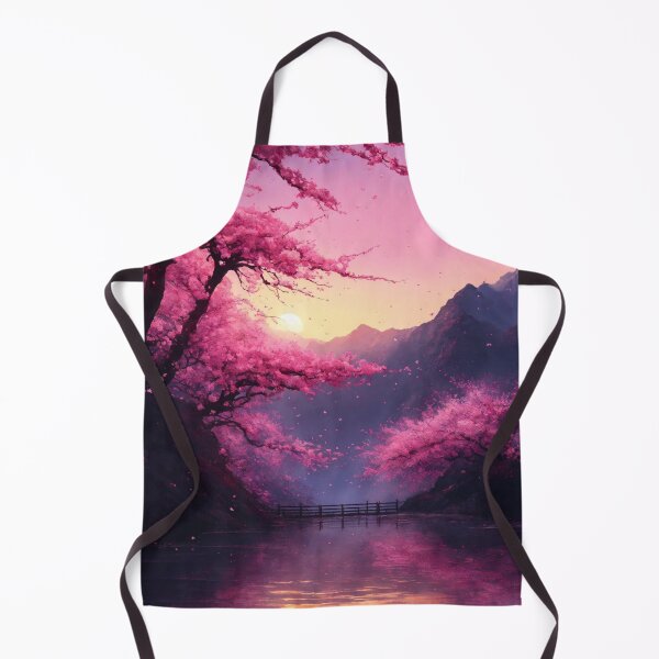 Item preview, Sunset Serenity Amidst Blossoming Beauty designed and sold by John v p.