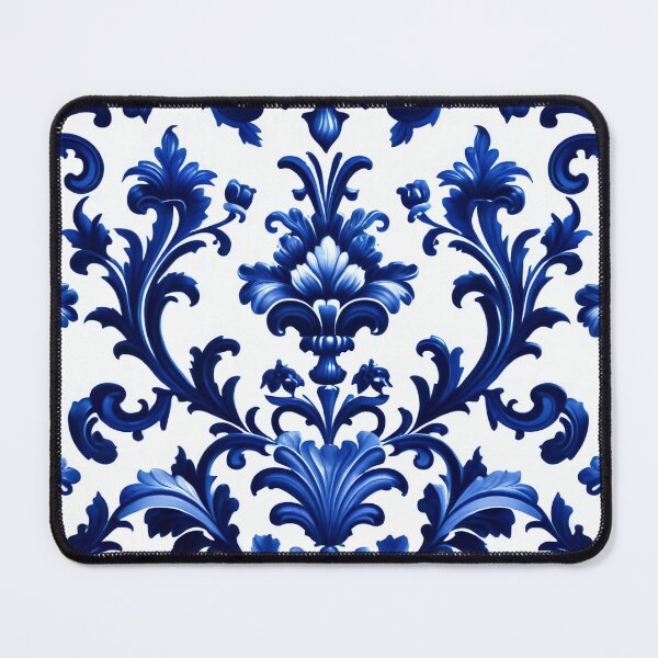 Item preview, Abstract Delfts Blue Dutch Porcelain Pattern designed and sold by TheArtOfPat.