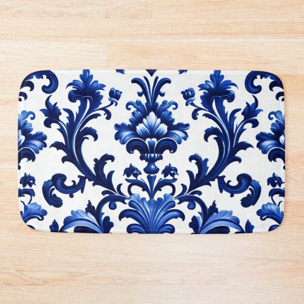 Item preview, Abstract Delfts Blue Dutch Porcelain Pattern designed and sold by TheArtOfPat.