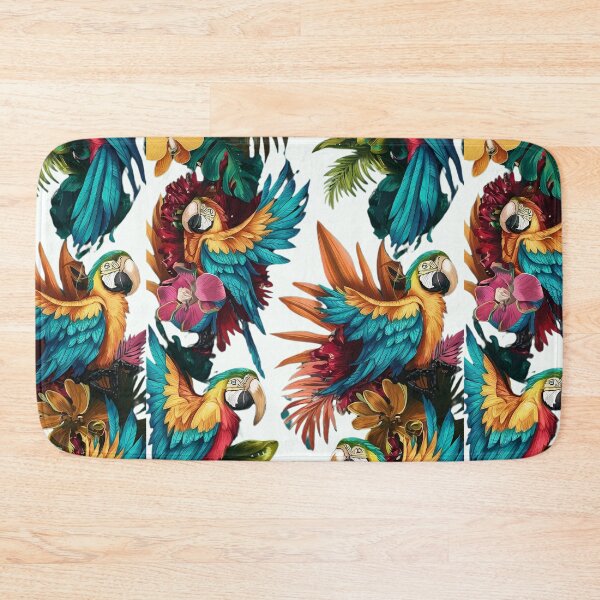 Item preview, Macaw parrots bird art designed and sold by DunuStore.