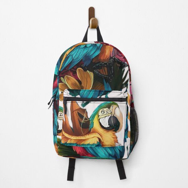 Item preview, Macaw parrots bird art designed and sold by DunuStore.