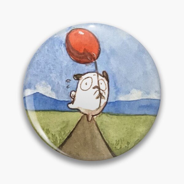 Item preview, Autorefractor Hot Air Balloon Pug designed and sold by pugopolis.