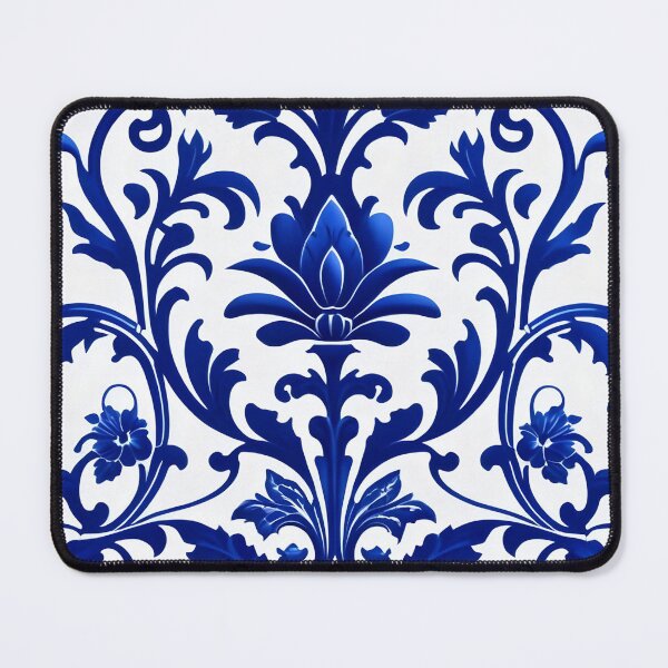 Item preview, Abstract Delfts Blue Dutch Porcelain Pattern designed and sold by TheArtOfPat.