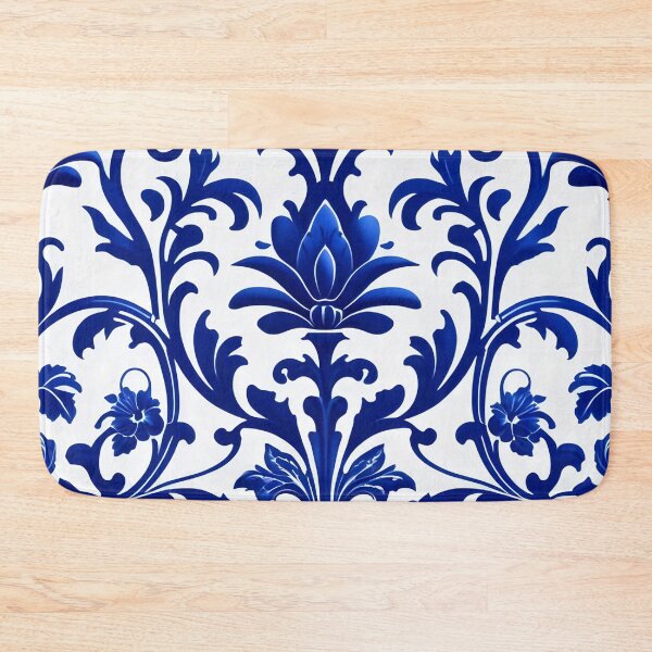 Item preview, Abstract Delfts Blue Dutch Porcelain Pattern designed and sold by TheArtOfPat.