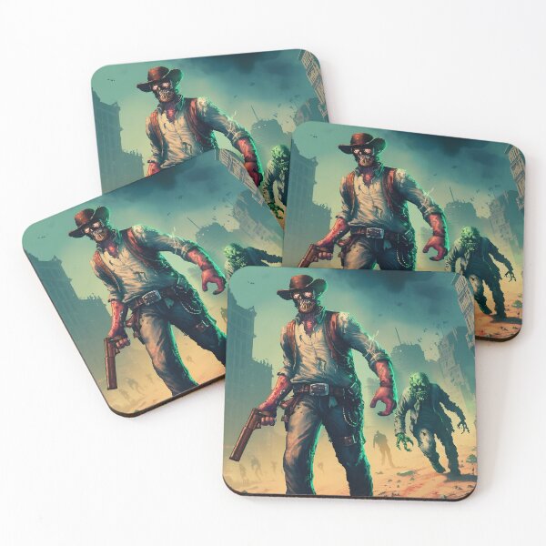Item preview, Pixel Cowboy Zombie Apocalypse designed and sold by WANBASTEN.