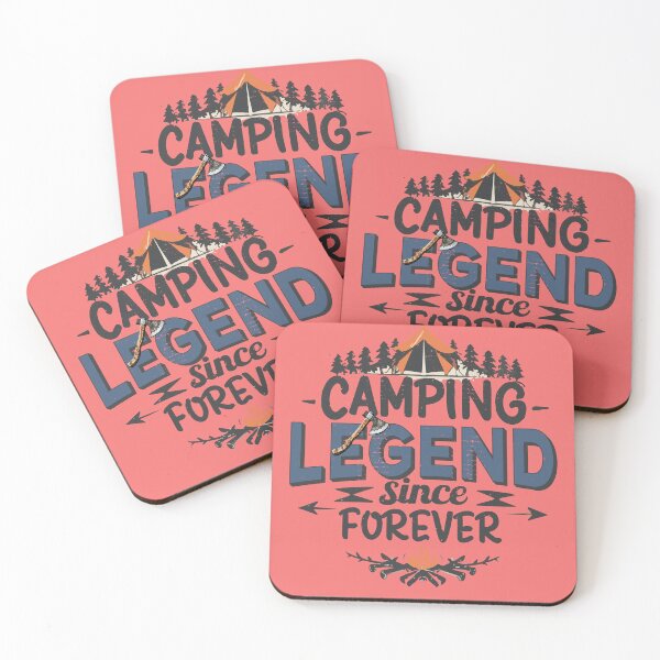 Item preview, Camping Legend Since Forever, Camping lover. designed and sold by wildTrack---.