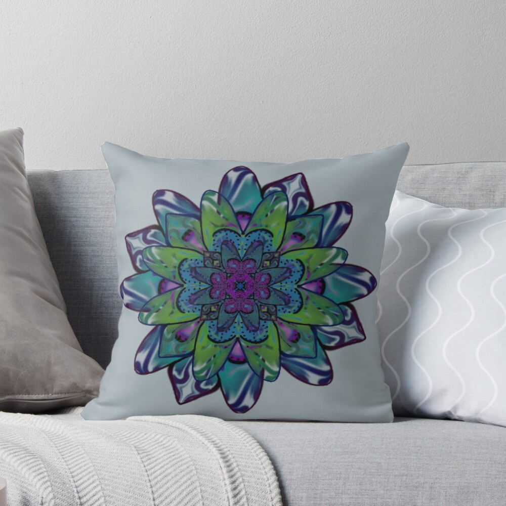 Item preview, Throw Pillow designed and sold by BomShellsDesign.