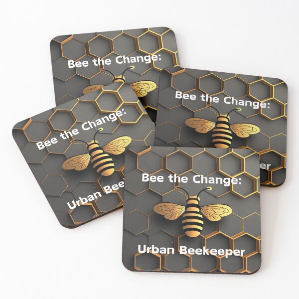 Item preview, Bee the Change: Urban Beekeeper designed and sold by Artmugic.