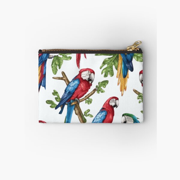 Item preview, macaw parrot bird pattern art designed and sold by DunuStore.