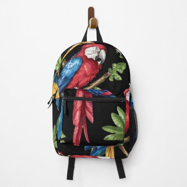 Item preview, macaw parrot bird pattern art designed and sold by DunuStore.