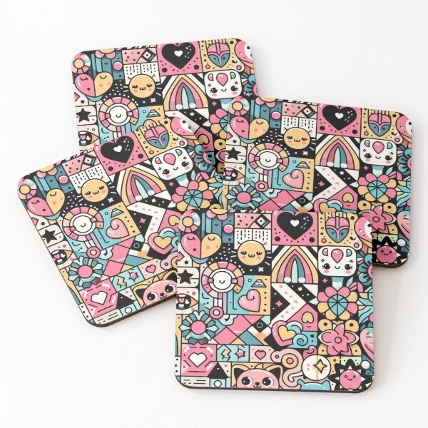 Item preview, Kawaii Retro Art: Adorable and Whimsical  designed and sold by Tw1nsAIArt.