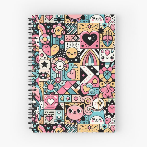 Item preview, Kawaii Retro Art: Adorable and Whimsical  designed and sold by Tw1nsAIArt.