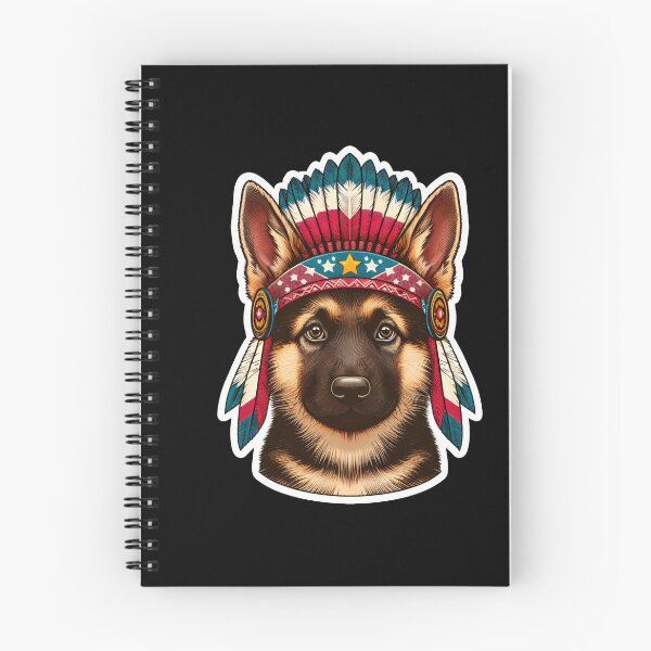 Item preview, German Shepherd puppy Indian designed and sold by ThisDress.