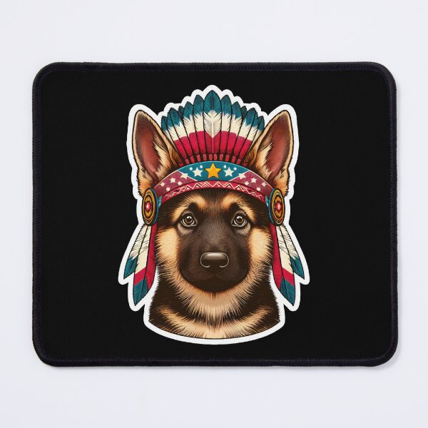 Item preview, German Shepherd puppy Indian designed and sold by ThisDress.